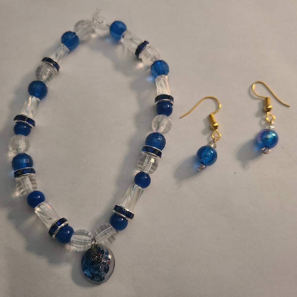 Blue Bracelet Set